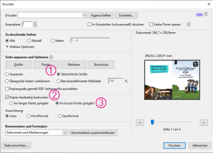 Screenshot Selfprint